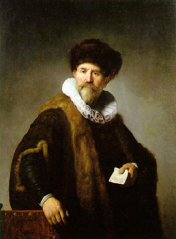 Portrait of Nicolaes Ruts, REMBRANDT Harmenszoon van Rijn